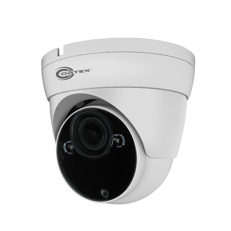 5MP AHD TVI 4-in-1 Outdoor IR Turret Security Camera with Varifocal Lens Outdoor IR Turret Security Camera
