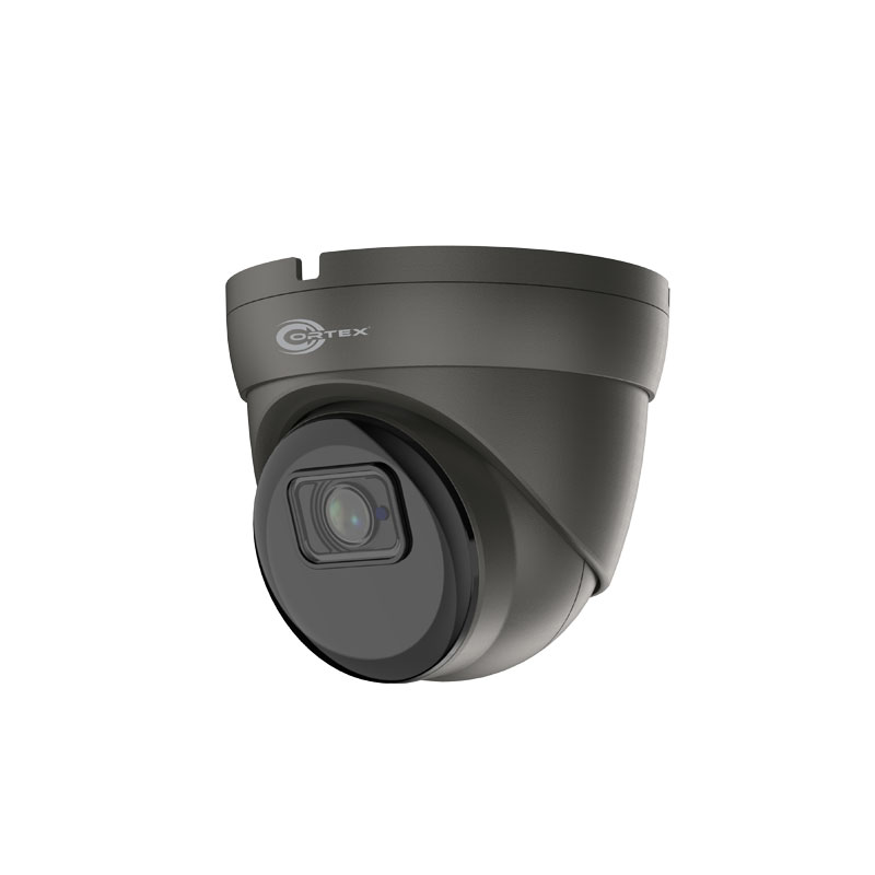 5MP Gray Turret Dome Security Camera with 2.8mm wide angle Lens Dome Security Camera