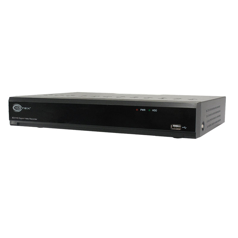 8 Channel + IP Hybrid H.265 DVR for 5MP Lite and 1080p Full HD DVR