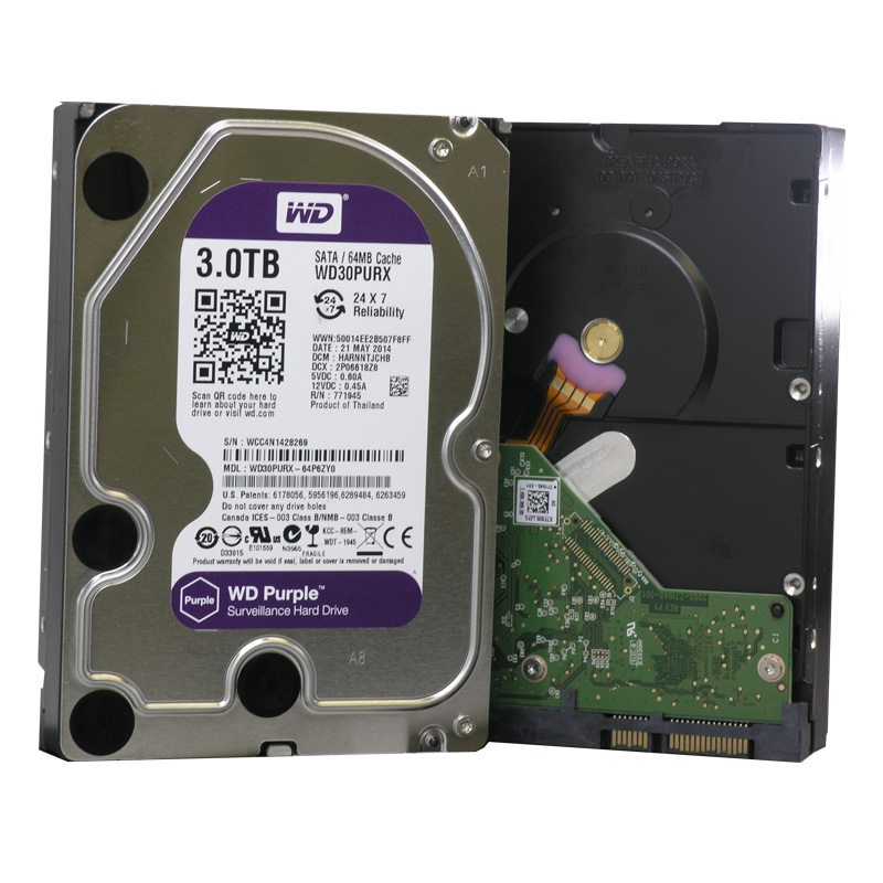 3TB Western Digital Purple Hard Drive 3TB Western Digital Purple Hard Drive